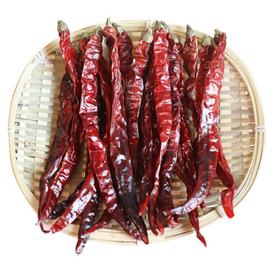 贵州二荆条干辣椒微辣特香500g香而不辣农家散装备注切段磨粉磨面