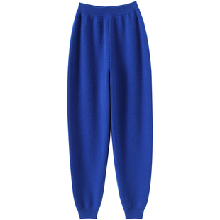 寒冷冬季足够！强推！重磅加厚羊绒裤子女外穿休闲针织裤子哈伦裤