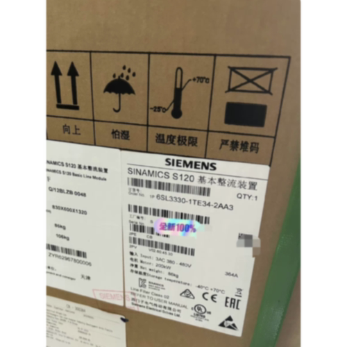 议价6SL3330-1TE34-2AA3西门子基本整流单元原装6SL3330-1TE34-2A