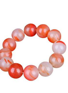 南红荔枝冻满肉一物一图单圈手链