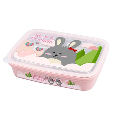 联扣韩国进口学生不锈钢餐盘
