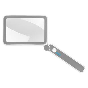 充电高倍10倍手持折叠便携式老人阅读放大镜带灯电子维修元件手机