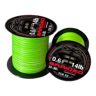 正品YGK X8编pe线海钓300米500米路亚线远投顺滑强拉力鱼线