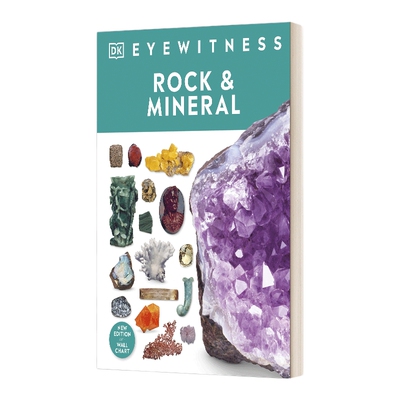 英文原版 精装 Eyewitness Rock and Mineral 目击者系列 岩石与矿石 精装 英文版 进口英语原版书籍儿童外文书