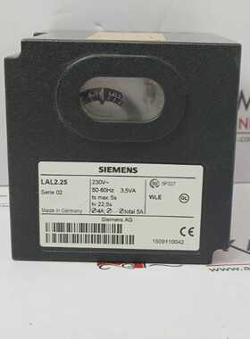 SIEMENS LAL2.25 OIL BURNER CONTROL SERIE 02 230V 50-60  (FAS