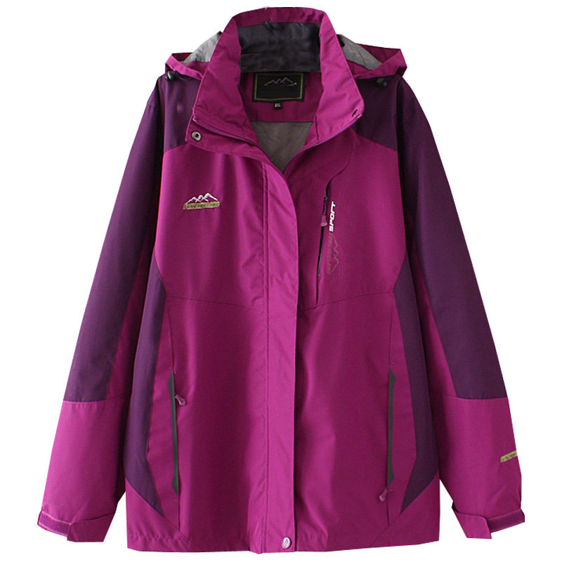 女士登山服单层冲锋衣秋季新品