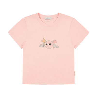 GOODBAI飞行图案印花T恤