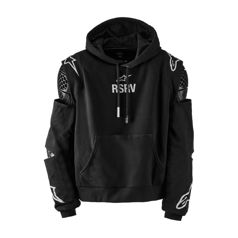 RSRV做旧袋鼠口袋连帽衫