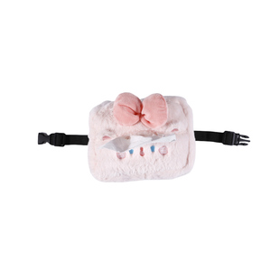 车载纸巾盒挂式可爱玩偶创意车用抽纸盒汽车扶手箱挂袋车内装饰女