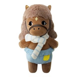 意大利Kiwy本命年小马WIWI玩偶挂件马年毛绒包挂新年礼物一马当先