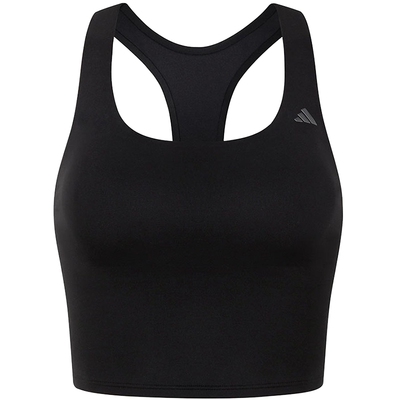 Adidas阿迪达斯背心春秋DAILY LS CGA女子训练黑色运动内衣IY5934