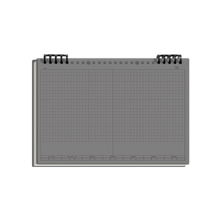 思进B5活页本分区笔记上翻横版本子大学生网格思维导图拍纸本初中高中生专用错题本不硌手可拆卸考研记事本