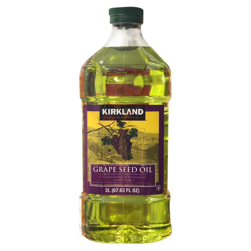 上海costco现货 KIRKLAND科克兰葡萄籽油美国进口食用油2升装包邮