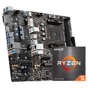 R55600搭微星B550M迫击炮主板
