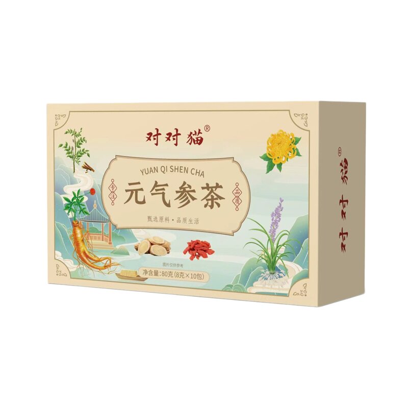 元气参茶熬夜上火体虚气血茶包