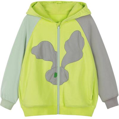 立体动物造型|woobaby儿童外套男童女童春秋装连帽卫衣上衣童装