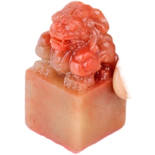 印章定刻寿山石料青田章篆刻作貔貅书画闲章藏书法姓名金石头落款