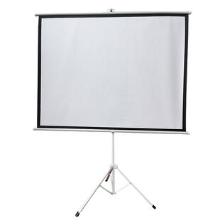 投影仪支架幕 4:3 16:9可移动便携式室外精编白塑高清伸缩落地