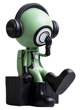 现代简约太空人摆件艺术工艺品