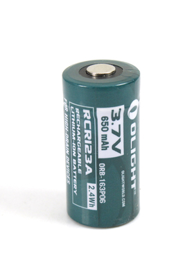OLIGHT傲雷 16340 RCR123A 650mAh 3.7V带保护板锂电池(1颗)
