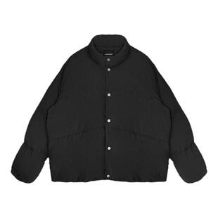 CLIMAX VISION立领廓形加厚保暖羽绒服无心别加厚面包服外套潮牌