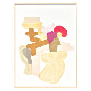 缤纷乐途 艺术挂画大尺寸客厅装饰画简约抽象画大厅墙壁画落地画