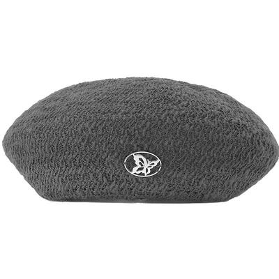 乐町2024夏季新款金属装饰贝雷帽C1YAE2252