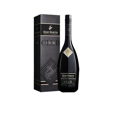 【自营】人头马CLUB1000ml 耀黑珍藏版 优质香槟区干邑 正品行货