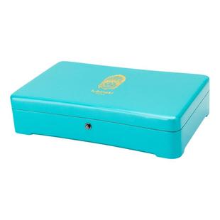 Lubinski鲁宾斯基雪茄保湿盒雪松木醇化醒茄淳化养护箱12支便携柜