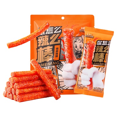 三只松鼠怀旧解馋辣条辣片