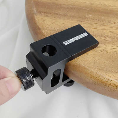 户外露营桌子延伸连接固定灯架置物架可调节铝合金夹多功能桌边夹