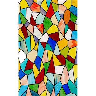 窗户贴纸防走光卫生间透光不透明彩色玻璃贴膜防窥窗纸静电免胶