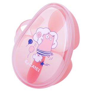 易优家儿童餐盘分格卡通婴儿餐具防摔辅食碗吃饭家用宝宝分隔餐盘