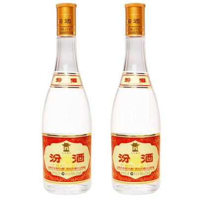 汾酒475ml黄盖2瓶清香型