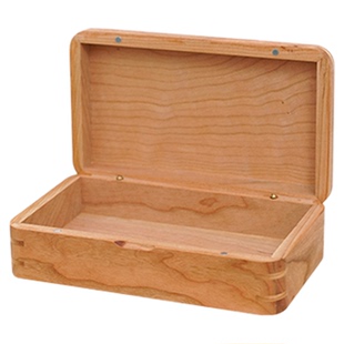 樱桃木金条10g20g50g收纳盒实木贵重物品保管盒磁吸桌面收纳盒