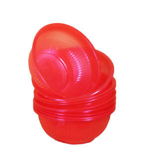 结婚用一次性碗筷套装家用环保喜庆婚宴酒席8件套红色食品级餐具