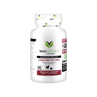 美国VetriScience宠物大师辅酶q10保护心脏血管心率犬猫通用100粒