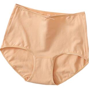 蝶安芬女士内裤女中高腰纯色棉质性感收腹包臀提臀平角简约短裤头