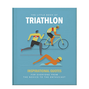 【预售】英文原版 铁人三项小书 The Little Book of Triathlon 运动 正版进口书籍 善优图书