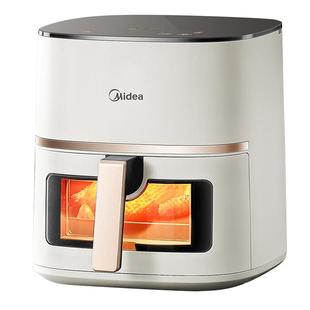 美的可视免翻面电烤箱家用大容量空气炸锅新款触控烘焙一体机5升