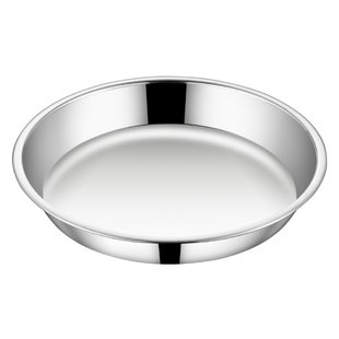 不锈钢盘子316食品级圆盘家用火锅配菜盘托盘浅盘碟子304铁盘蒸盘