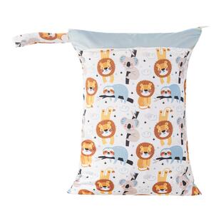 加大号婴儿尿片收纳袋宝宝装纸尿裤尿不湿尿布袋子外出防水便携包