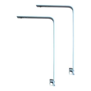 鱼缸灯吊架 PAL夹缸单臂铝合金支架尼特利筒灯魔点水草灯可用吊架