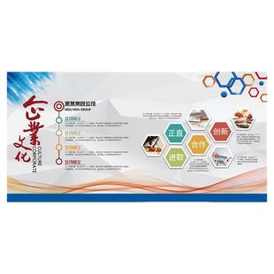 酷磁定制单双层磁性公司企业文化墙党建文化墙形象墙照片墙装饰