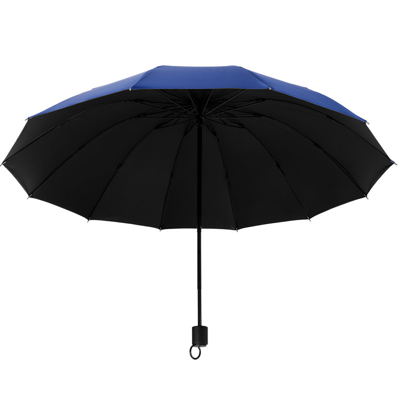 超大雨伞男加大加厚加固女双人晴雨两用伞折叠手动抗风暴雨专业伞