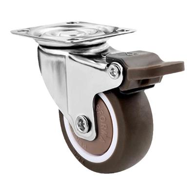 重型万向轮轮子静音万能转向轮家具榻榻米抽屉滑轮移动底座定向轮