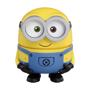 正版tomy多美卡小黄人国王鲍勃发声公仔玩偶玩具手办摆件生日礼物