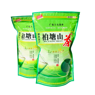 博罗柏塘山茶春茶清香2025新绿茶特级散装自喝鲜爽高山云雾茶500g