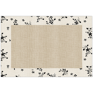 客厅地毯2026新款高级感免洗可擦中古沙发卧室床边地垫防水大面积