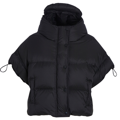 秸熙连帽短款泡芙羽绒服